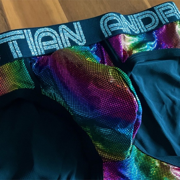 Andrew Christian “Sparkle Rainbow” Brief - Picture 7 of 8